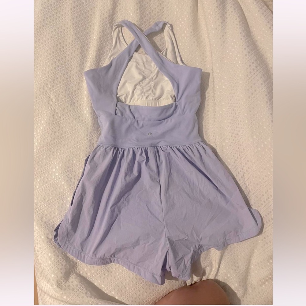 Lavender Atheletic Romper